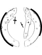 AP 04740 Колодки барабанные задние