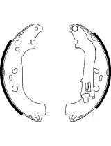 AP 08590 Колодки барабанные задние
