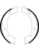 AP 07960 Колодки барабанные задние