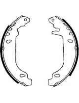 AP 06020 Колодки барабанные задние