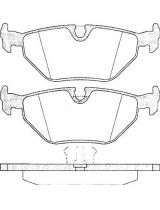 AP 05P297 Колодки дисковые задние