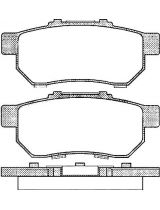 AP 05P505 Колодки дисковые задние
