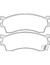 AP 05P1045 Колодки дисковые передние