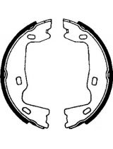 AP 02570 Колодки барабанные задние