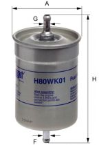 Hengst H80WK01 Фильтр топливный