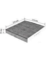 Lynxauto LAC-1400C Фильтр салонный, угольный