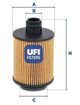 UFI 25.061.00 Фильтр масляный