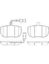 Patron PBP829 Колодки дисковые передние