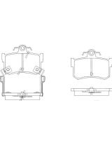 Patron PBP917 Колодки дисковые задние