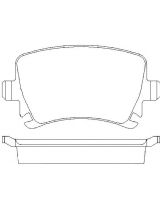 Patron PBP4058 Колодки дисковые задние