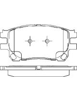 Patron PBP1868 Колодки дисковые передние