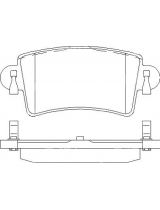 Patron PBP1453 Колодки дисковые задние