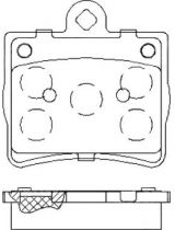 Patron PBP1310 Колодки дисковые задние