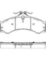 Patron PBP1043 Колодки дисковые передние