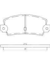 Patron PBP456 Колодки дисковые задние