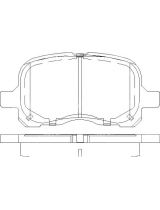 Patron PBP1458 Колодки дисковые передние
