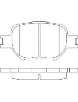 Patron PBP1528 Колодки дисковые передние
