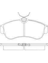 Patron PBP604 Колодки дисковые передние