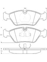 TRW GDB298 Колодки дисковые