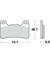 TRW MCB755SRQ Колодки дисковые передние