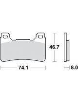 TRW MCB755SV Колодки дисковые передние