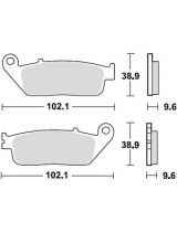 TRW MCB677SV Колодки дисковые
