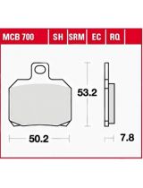 TRW MCB700SRM Колодки дисковые задние