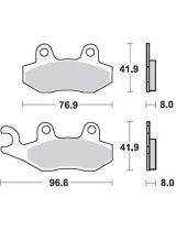 TRW MCB582 Колодки дисковые передние