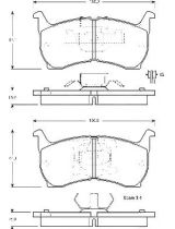 TRW GDB354 Колодки дисковые