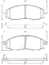 TRW GDB3340 Колодки дисковые