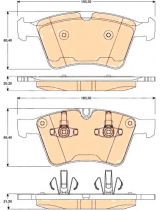 TRW GDB1797 Колодки дисковые