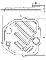 SCT SG 1717 Фильтр АКПП