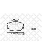 Stellox 456 000B-SX Колодки дисковые передние, с антискрипящими пластинами