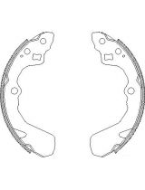 REMSA 438600 Колодки дисковые