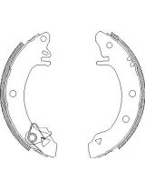 REMSA 410000 Колодки дисковые