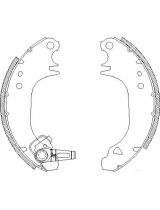 REMSA 407500 Колодки дисковые