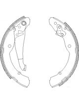 REMSA 408200 Колодки дисковые