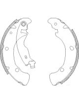 REMSA 404100 Колодки дисковые