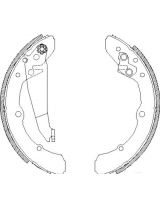 REMSA 404800 Колодки дисковые