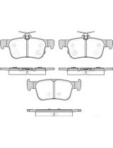 REMSA 155132 Колодки дисковые