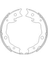 REMSA 475200 Колодки дисковые