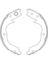 REMSA 474800 Колодки дисковые