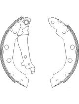 REMSA 441500 Колодки дисковые