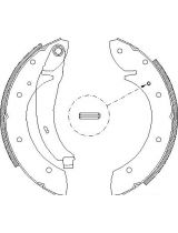REMSA 439602 Колодки дисковые