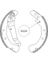 REMSA 442200 Колодки дисковые