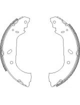 REMSA 441700 Колодки дисковые