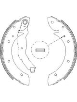REMSA 439600 Колодки дисковые