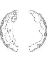 REMSA 418700 Колодки дисковые