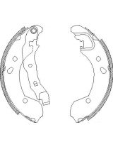 REMSA 416800 Колодки дисковые