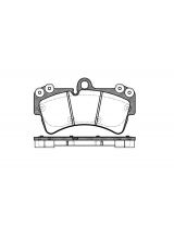 REMSA 099500 Колодки дисковые